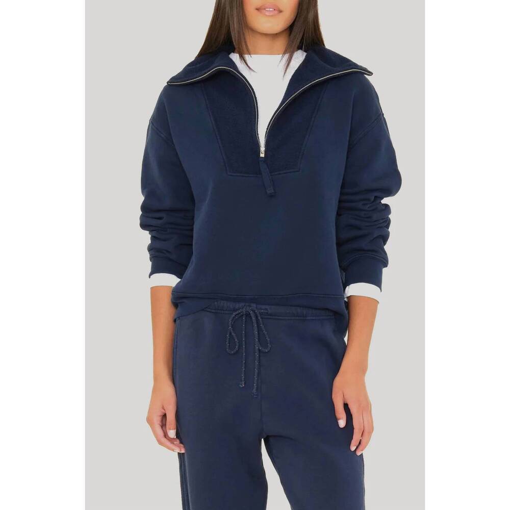 NEW XIRENA kat sweatshirt in navy